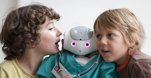 Scientists just proved that its easier to influence children with robots than adults