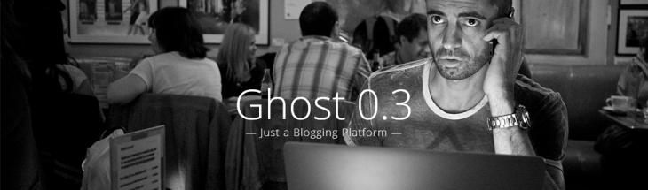 ghost blogging 730x215 Open source blogging platform Ghost opens to the public, hopes to take on WordPress with simplification