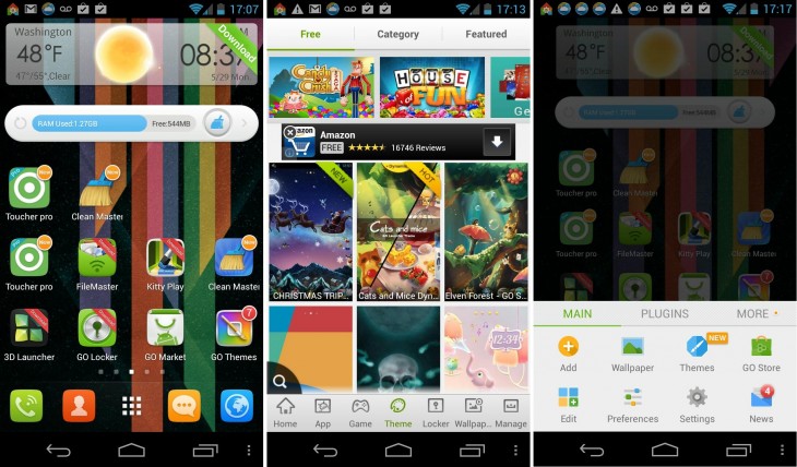 GO Launcher EX 730x428 11 of the best Android launchers and home screen replacements you can download today