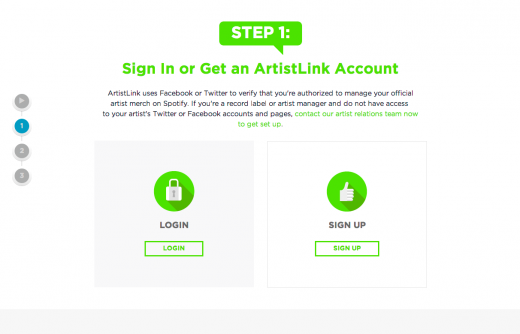 Spotify Merch 3 520x334 Spotify now lets all artists list merchandise on its music streaming service 