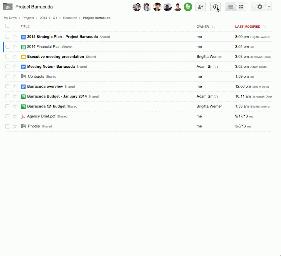 activity Google Drive gets an activity stream for tracking every action taken on shared files and folders