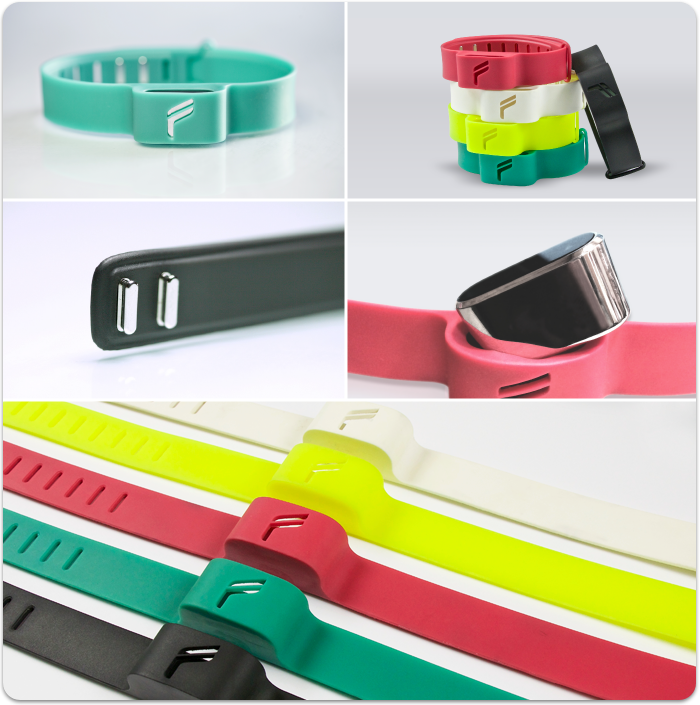 flyfit2 Flyfits fitness band attaches to your ankle for more accurate activity tracking