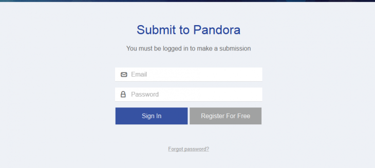 picture of Pandora screenshot