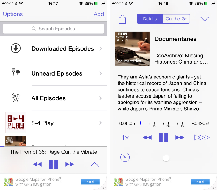 podwrangler1 9 of the best podcast apps for the iPhone and iPad
