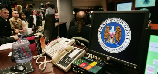 A computer workstation bears the Nationa