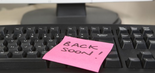 be back soon post it
