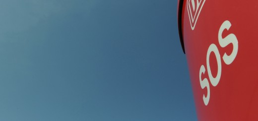 An emergency telephone of the German rai