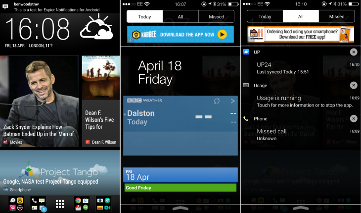 Espier 730x430 11 Android apps to make notifications more interesting