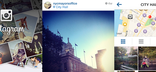 instagram foursquare