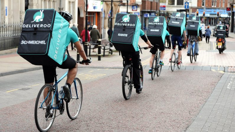 Its bloody hot. Be kind to your Deliveroo courier