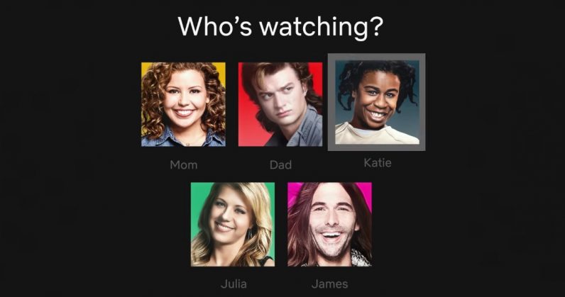 Netflix revamps its profile icons with colors and characters