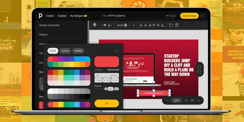 Need a design? You WONT need a graphic designer with PixTeller Pro