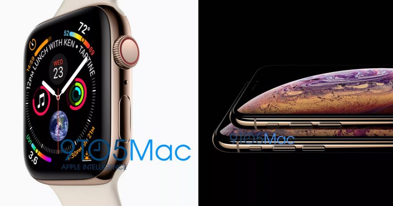 Leak: Heres our first look at the iPhone XS and Apple Watch Series 4