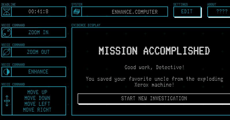 Enhance: Browser game mocks Hollywood hacking tropes