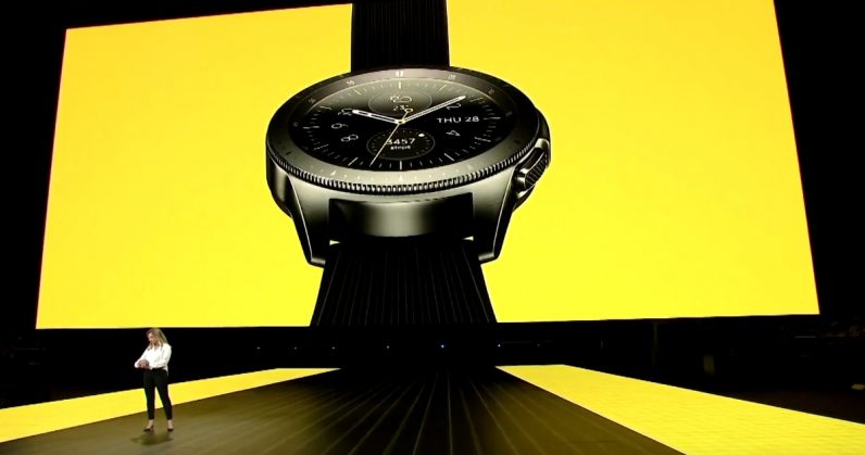 Samsung finally unveils its much-anticipated Galaxy Watch