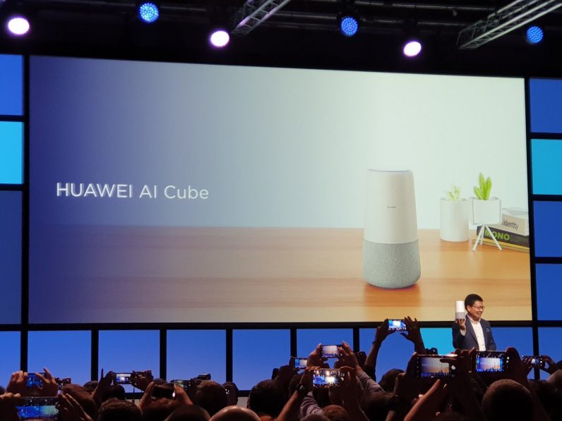 Huaweis AI Cube smart speaker packs Alexa and a 4G modem (and isnt actually a cube)