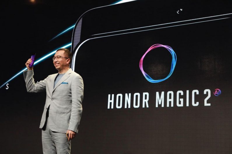 The upcoming Honor Magic 2 has an almost 100 percent screen-to-body ratio