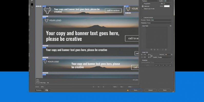 Quickly and easily design banner ads with DesignShock for $14