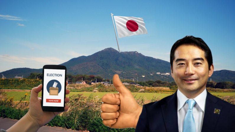  voting japan system votes placing social blockchain-powered 