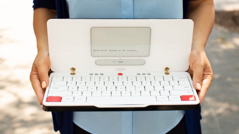 The Freewrite Traveler is the distraction-free portable typewriter Ive been waiting for