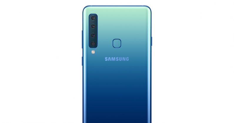 Samsung slaps four rear cameras on a phone, because why the hell not?