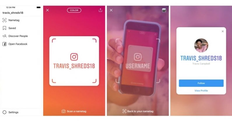  instagram nametags point without find little snapcodes 
