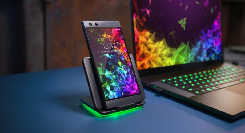  razer phone display smartphone out stabilization features 