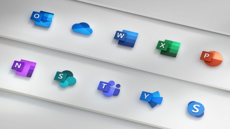 Microsofts new Office logos are a beautiful glimpse of the future