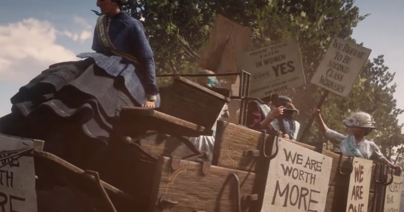 Killing a suffragette in Red Dead Redemption 2 says more about you than Rockstar