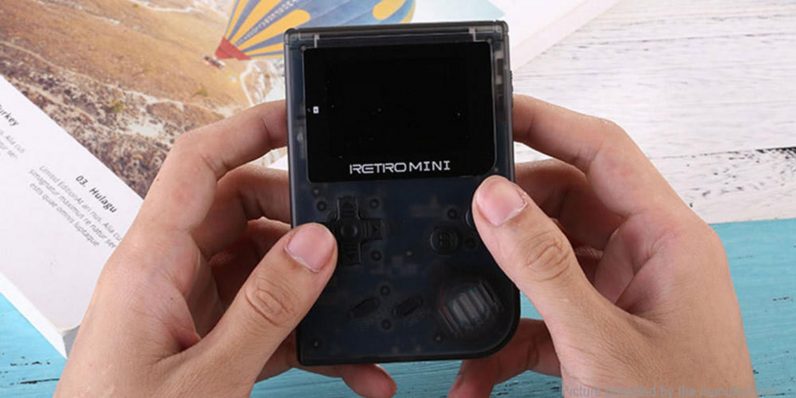 Put the 90s (and 900 games!) in your hands with the throwback glee of the RetroMini