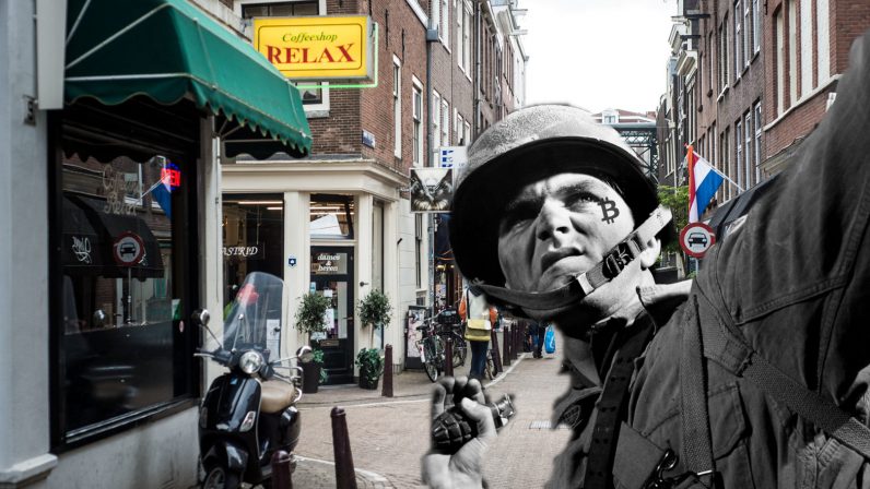  bitcoin coffeeshops reports amsterdam grenades demanded payment 