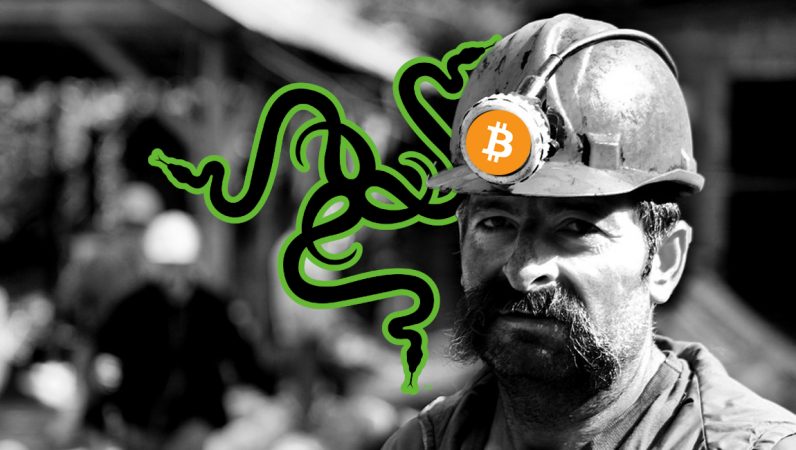  razer cryptocurrency user get mined all third 