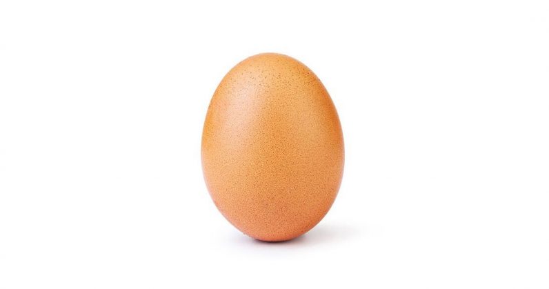  egg million instagram record beat jenner behind 