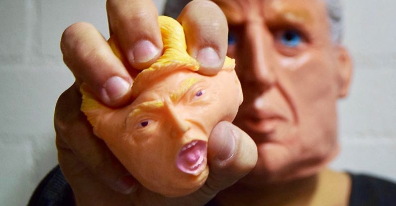 Popular travel app hands out Trump-shaped stress balls to anyone who books a trip to Mexico