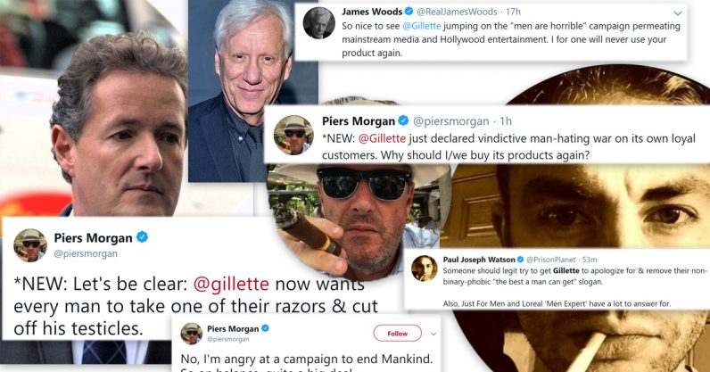 Gillette triggers Twitters right-wing elite with toxic masculinity ad