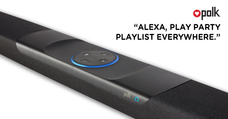 Polks Alexa-enabled soundbar now supports multi-room music