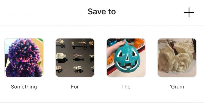  your instagram use collections stuff save looks 