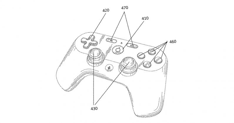 Googles gamepad patent hints at its plans for Project Stream