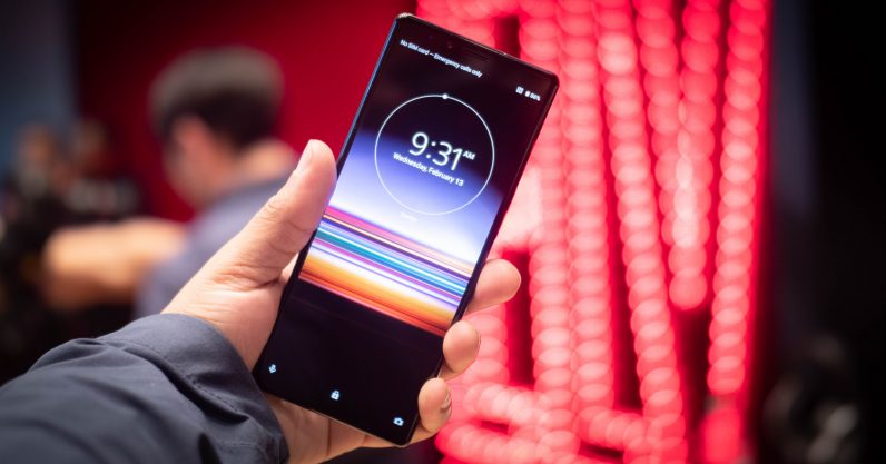  sony xperia out feature pretty headlining display 