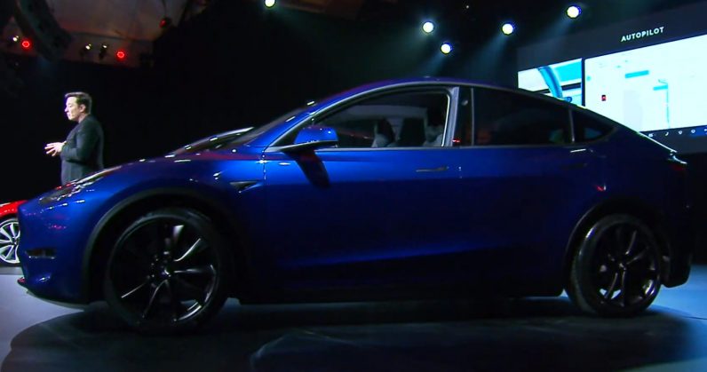 Tesla unveils its Model Y electric SUV, starting at $39,000 and arriving next fall
