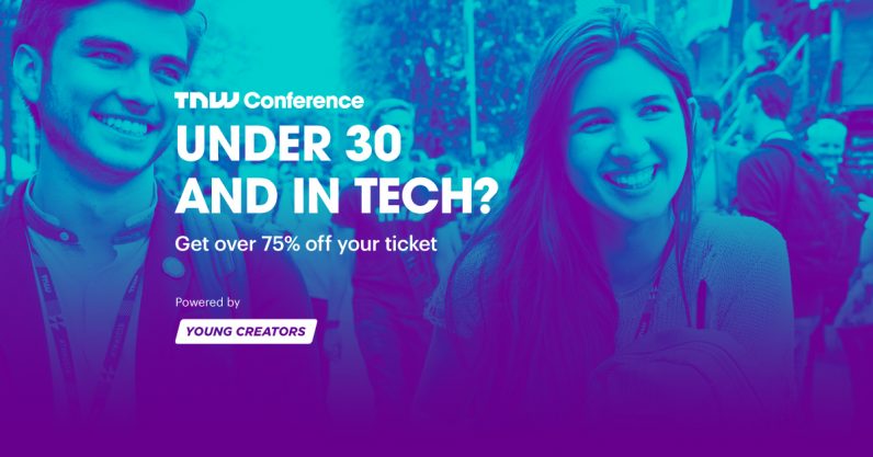 Under 30? Attend TNW2019 for just 149