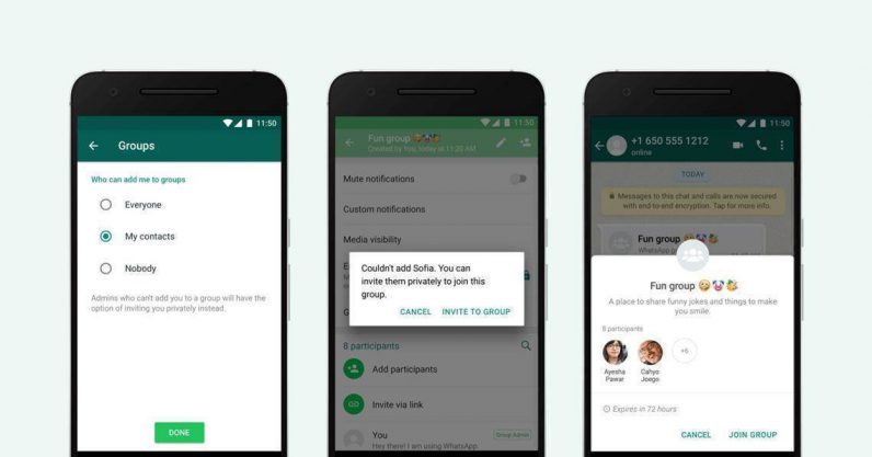 WhatsApp finally lets you prevent people from adding you to their shitty groups