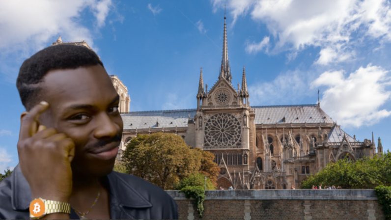 For the love of Satoshi, dont give your Bitcoin to rebuild Notre Dame