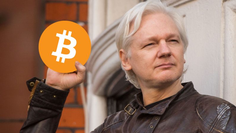  wikileaks assange bitcoin arrest address julian donations 
