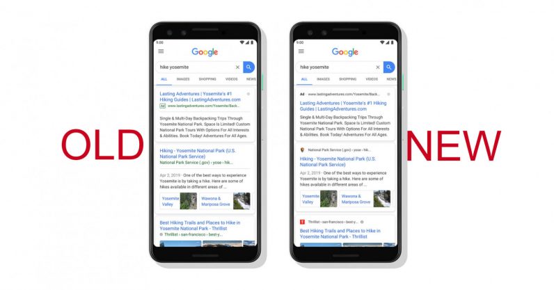 Google Search has a new design  see if you can spot the difference