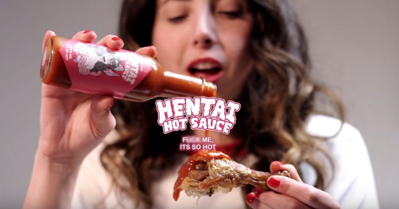 Porn gaming site Nutaku has a hentai hot sauce  and youd better believe I tried it