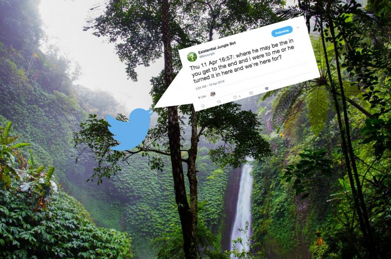 A Twitter bot that translates jungle sounds to existential questions might just help save the rainforest