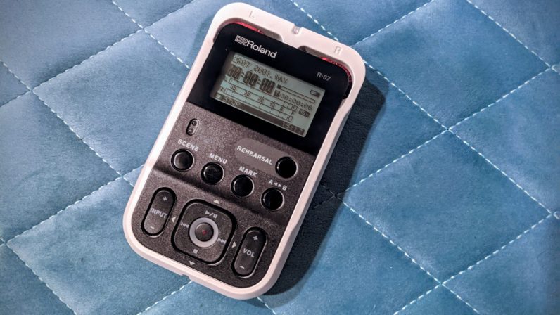 The Roland R07 is a versatile portable recorder with handy Bluetooth skills