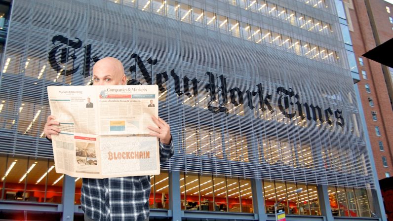 The New York Times wants to fight fake news using blockchain  good luck to it