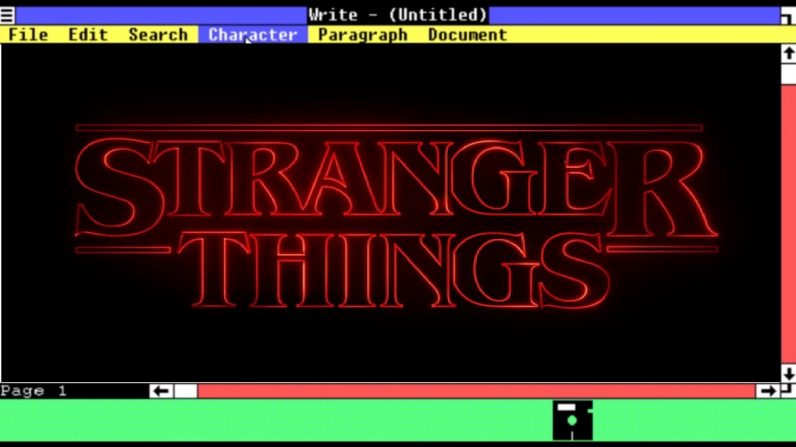 Is Microsoft teasing a Netflix tie-in? Stranger Things have happened
